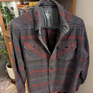 Men's KUHL Heavyweight Flannel Button Down, Size Medium